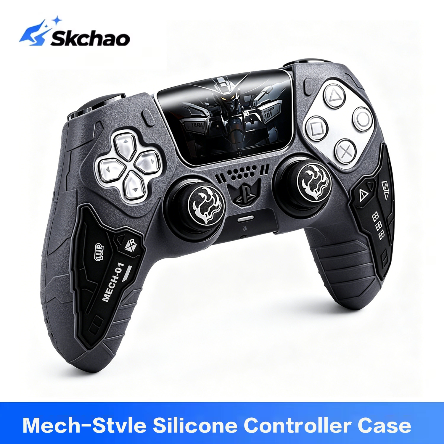 Sony Controller Dualsense - Матовый силиконовый мягкий чехол-протектор для игрового