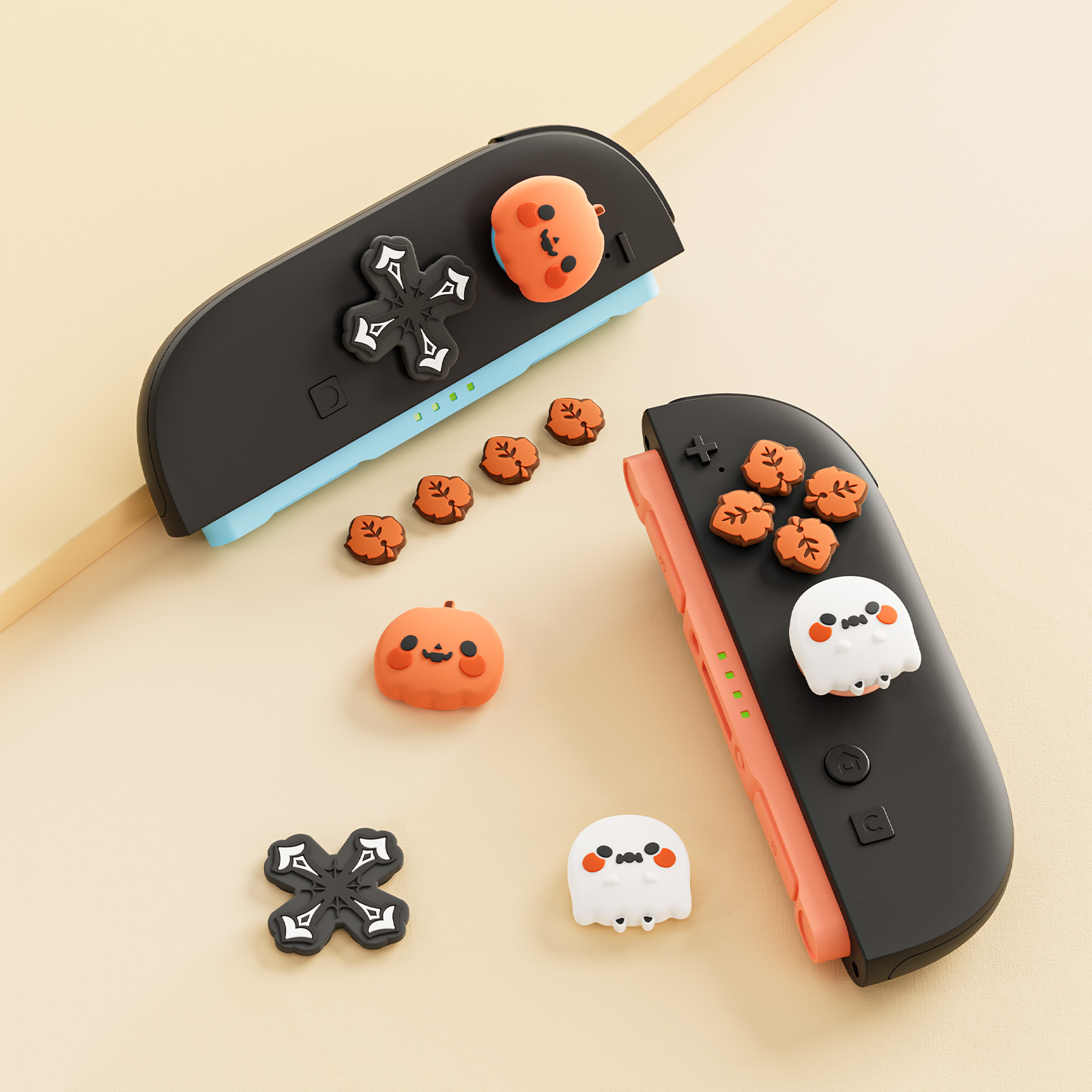 Thumb Grip Joystick - GeekShare Pumpkins and Ghosts D-Pad Набор