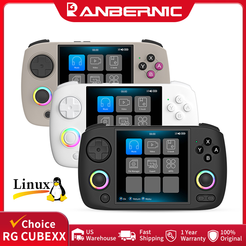 Gaming Console In Chinese - Портативная игровая консоль ANBERNIC RG CubeXX,