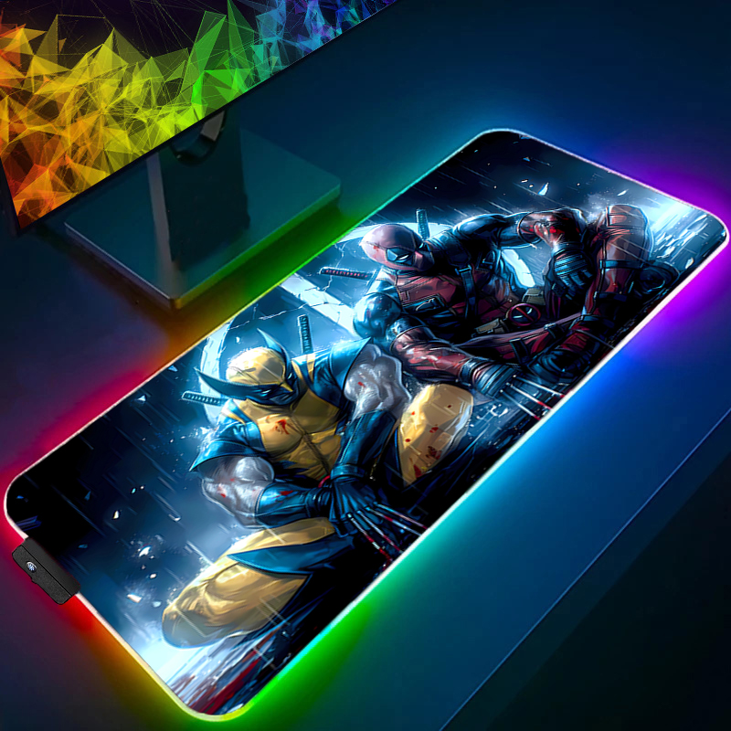 Светодиодный коврик для мыши,  – обзор и цена Gaming Console Desk