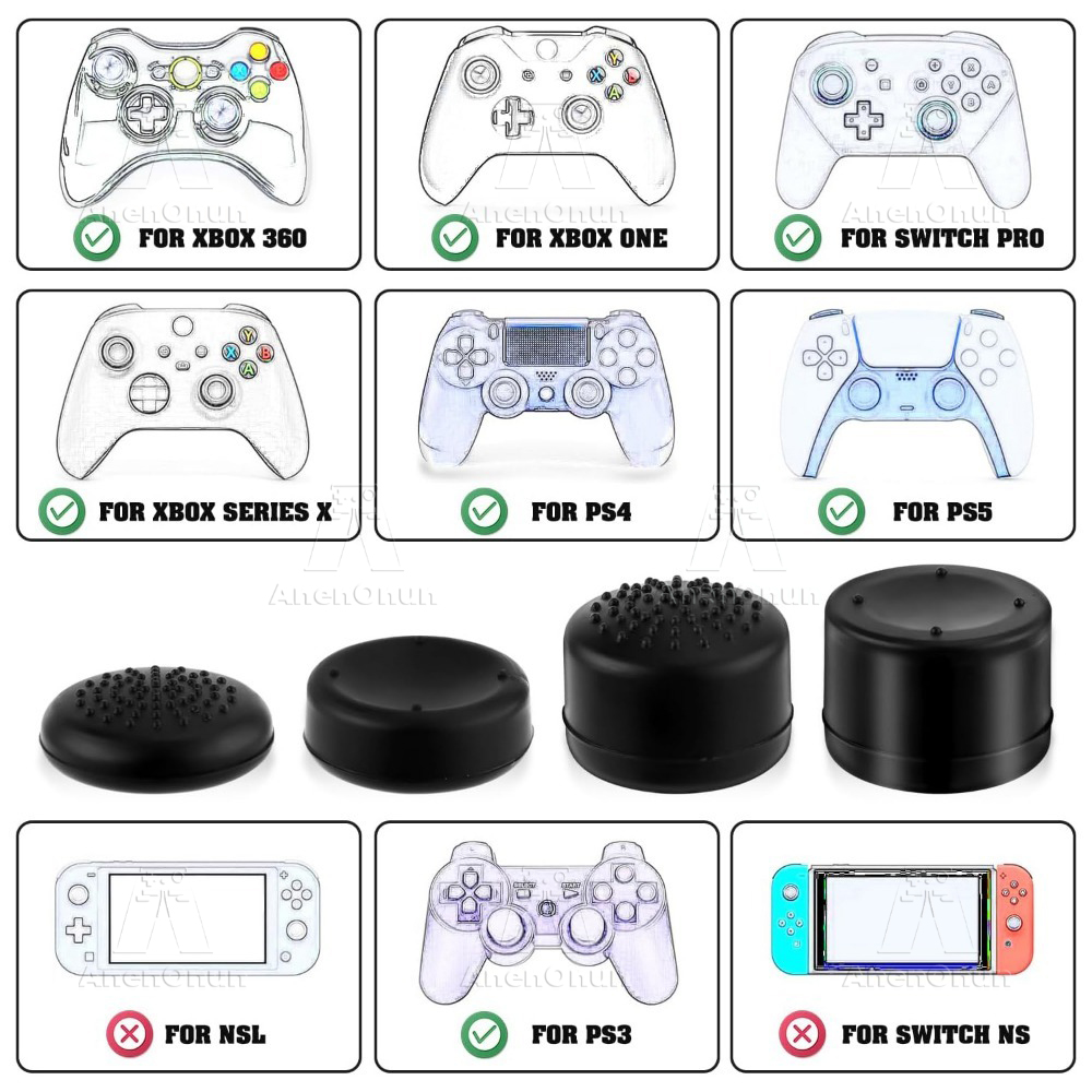 8 шт., колпачки для большого п – обзор и цена Thumb Grip Joystick