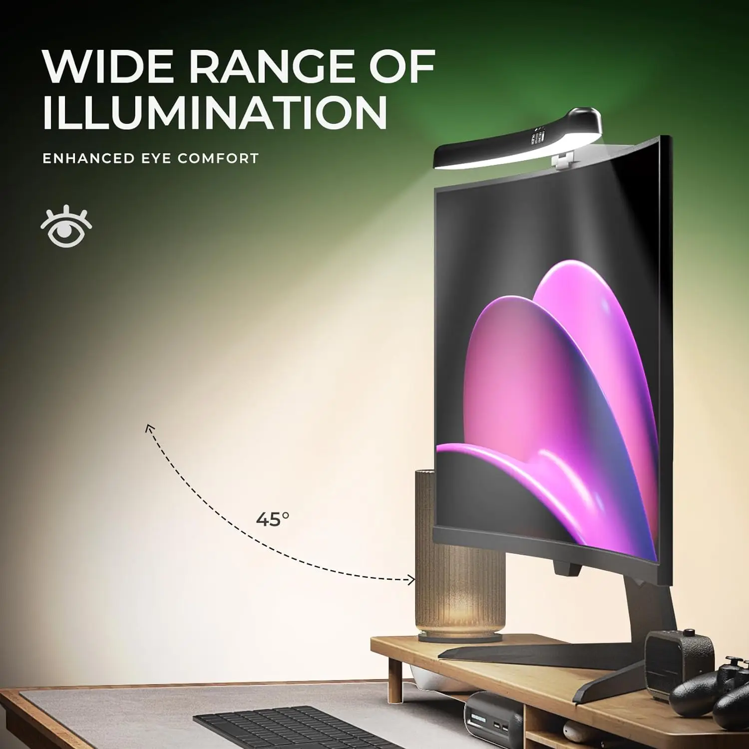 Светодиодная RGB-лампа для мон – обзор и цена Gaming Console Desk